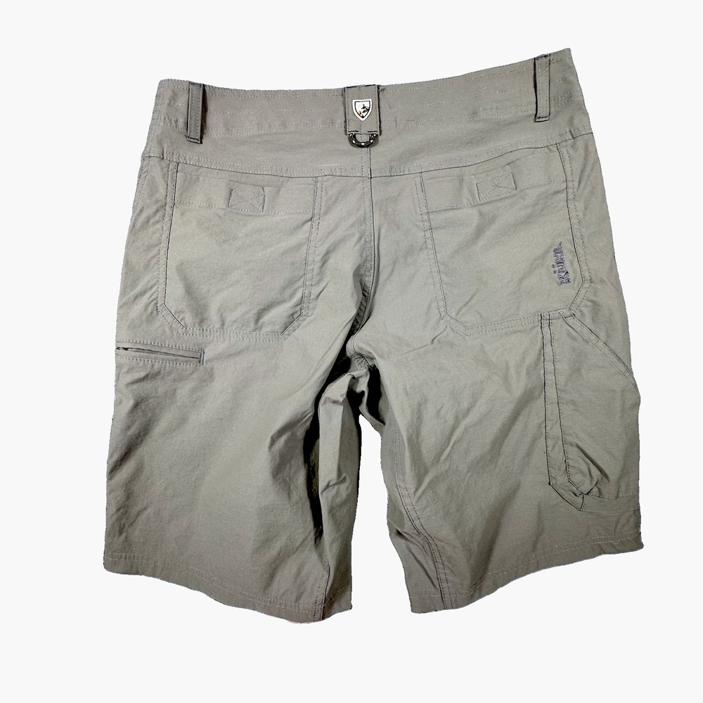KUHL Renegade Shorts Mens 33 Khaki Brown Stretch Hiking Outdoor Performance 11"